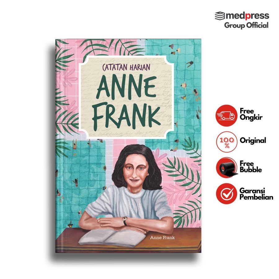 Buku Kisah Nyata Korban Perang Dunia II Catatan Harian Anne Frank Penerbit Narasi