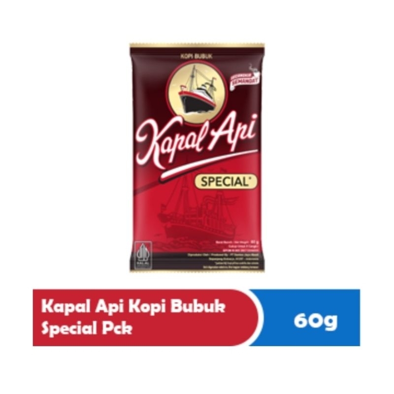 

Kapal Api Kopi Bubuk Special 10x60g