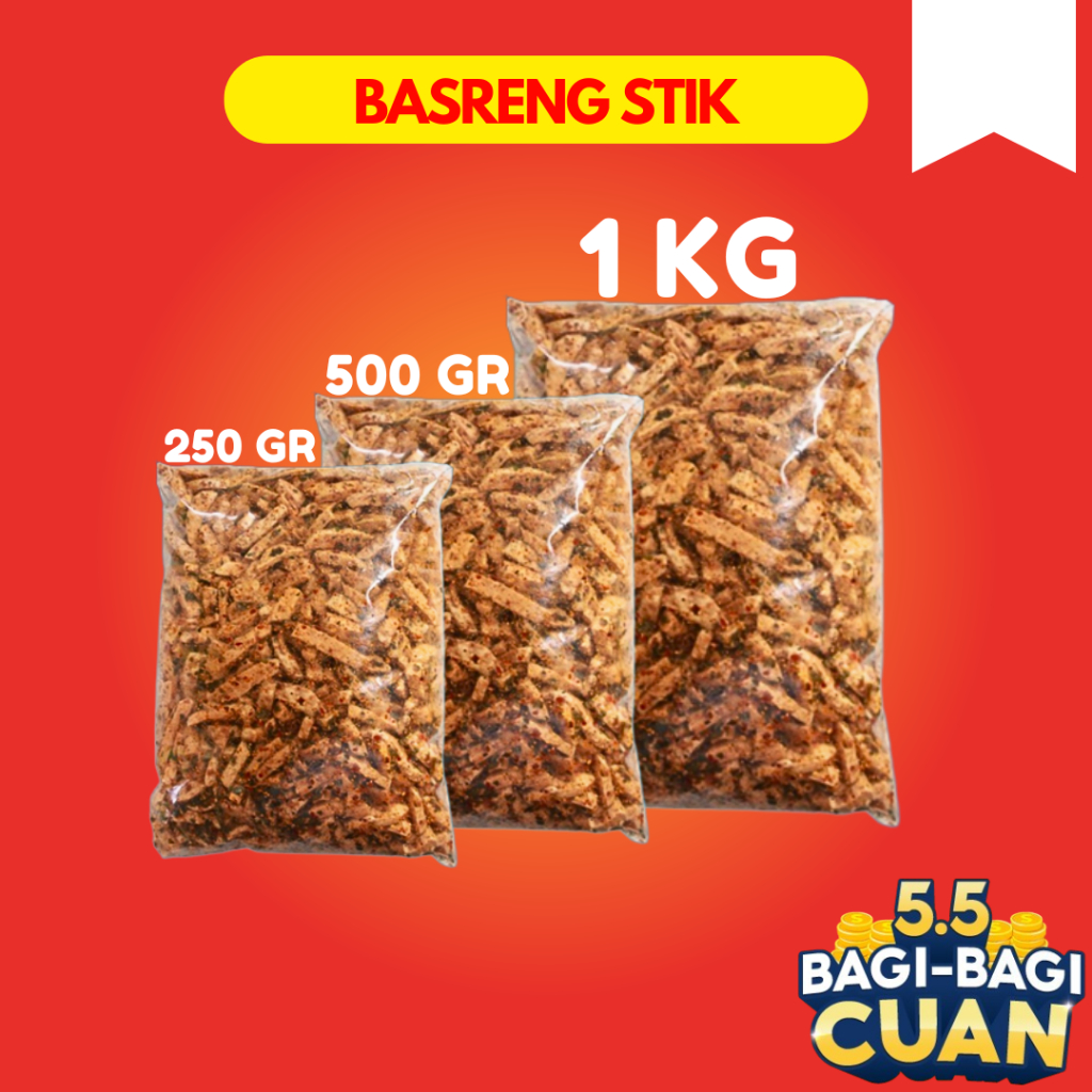 

Basreng Stik 1KG | Basreng Viral | Bakso Goreng Bumbu Melimpah | Basreng Sultan