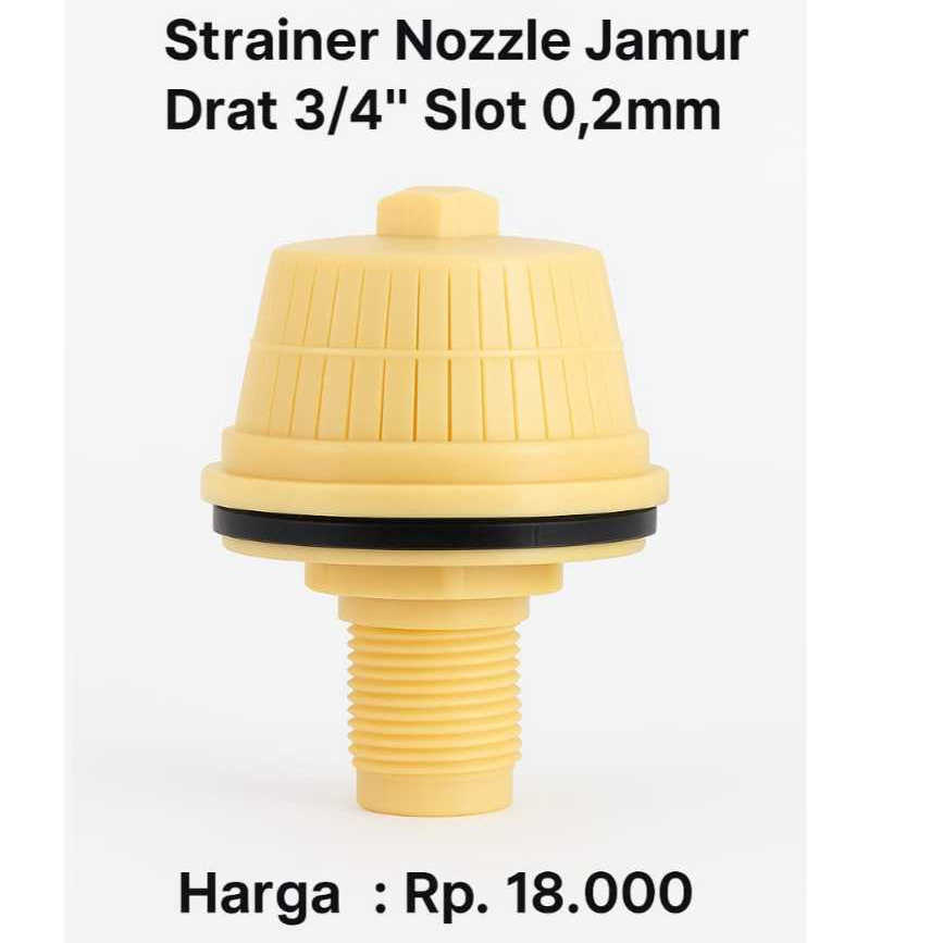 Strainer Nozzle Jamur - Drat 3/4" - Filter Air