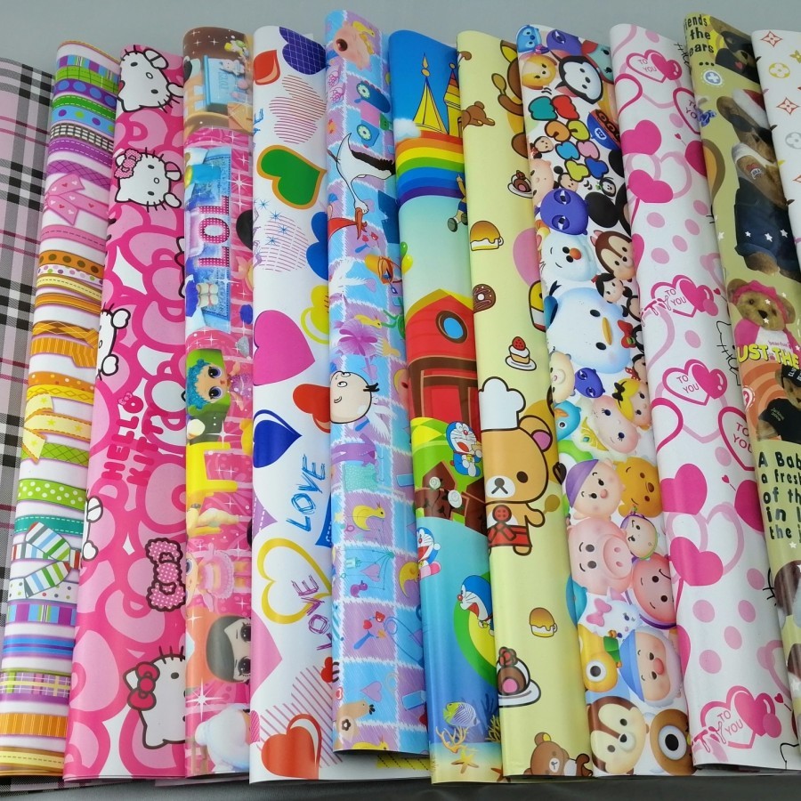 

Kertas Kado Bungkus Pelengkap Transaksi 2 Ukuran Kecil Besar