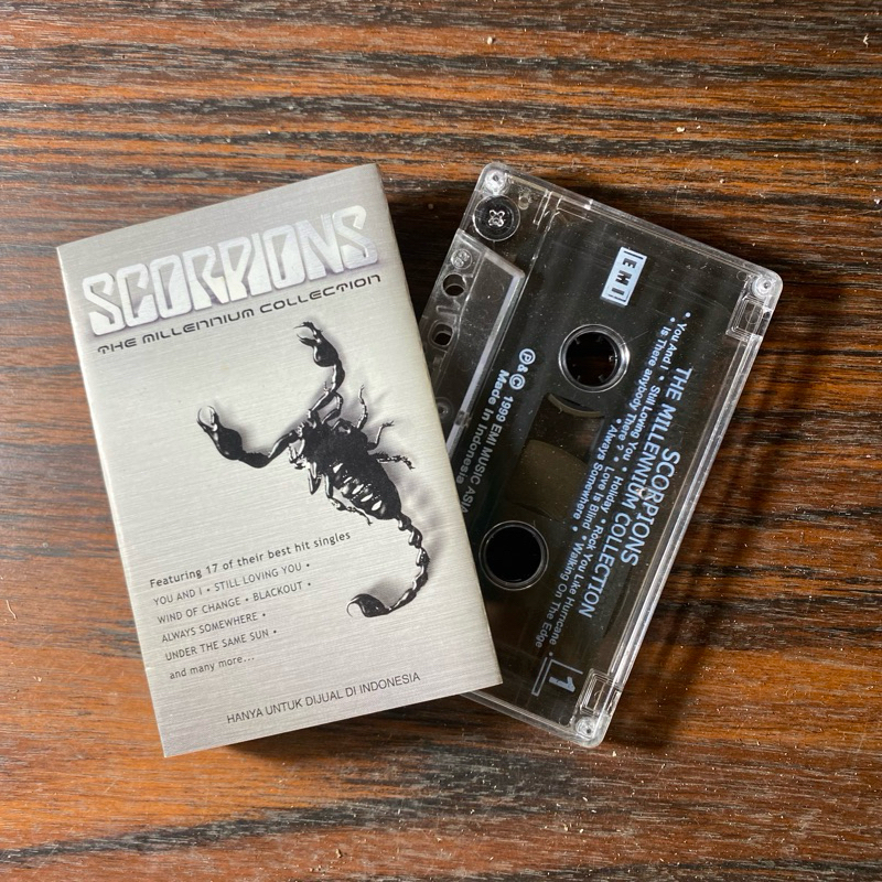 KASET PITA SCORPIONS - THE MILLENIUM COLLECTION