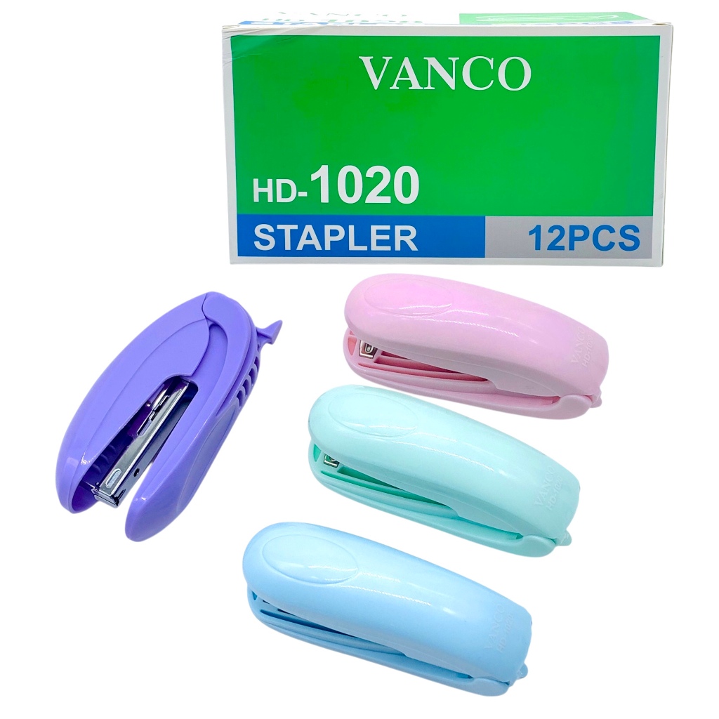 

STAPLER HD-1020 VANCO PASTEL COLOUR / ALAT JEPRETAN STAPLES