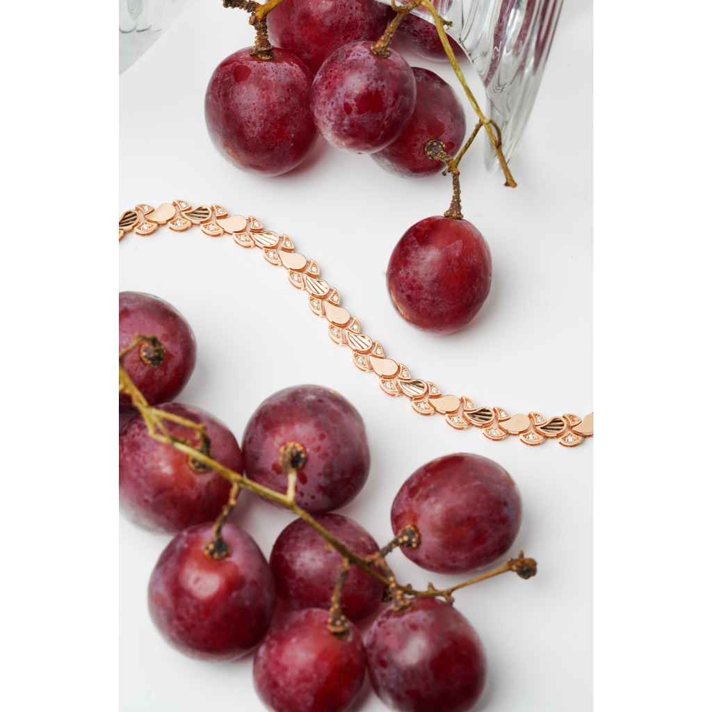 Gelang Emas Kadar 18K Model Hala Rose Gold - Hala Gold 00022295