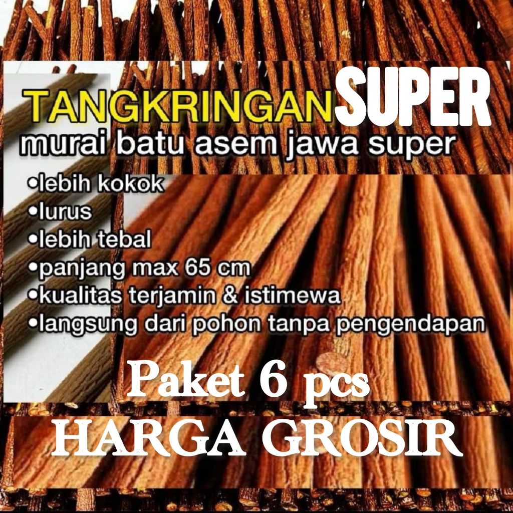 6 Pcs tangkringan asem jawa
