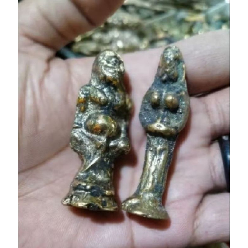 Patung Golek Kencono Kuningan Sepasang