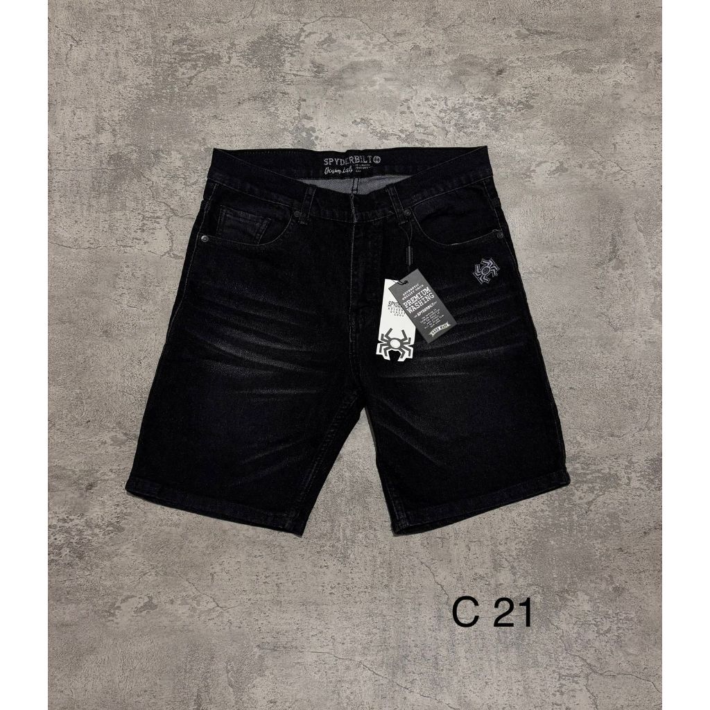 Celana Jeans Pendek Spyderbilt Premium//Celana Pendek Surfing Premium//Celana Pendek Pria