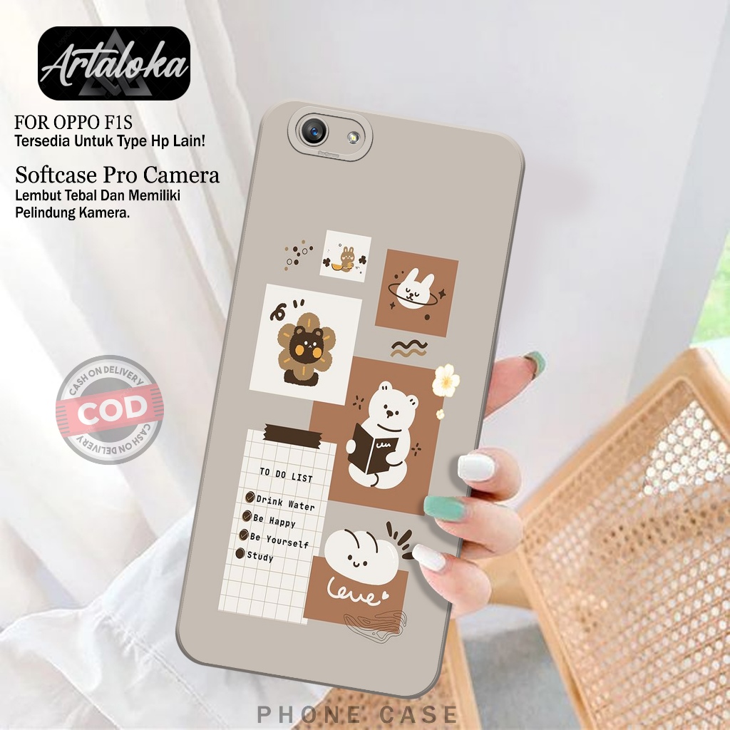Case Hp OPPO F1S Fashion Case Kartun Softcase OPPO F1S Casing OPPO F1S Kesing OPPO F1S Silikon OPPO 