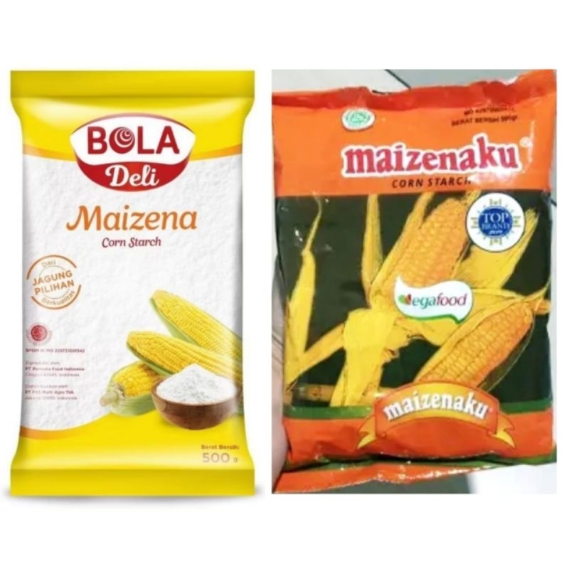 

TEPUNG MAIZENA 500GR (BOLA DELI/ HONIG MAIZENAKU) tepung jagung