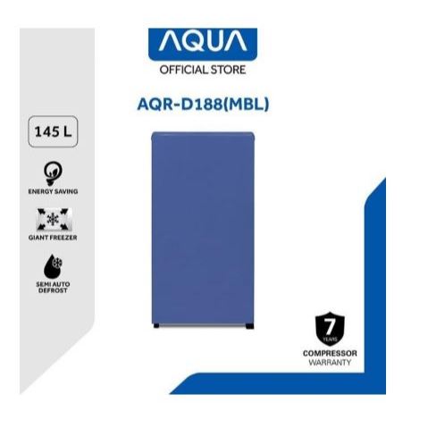 Kulkas Aqua 1 Pintu Aqr-D188 NEW (Depok dan sekitarnya)