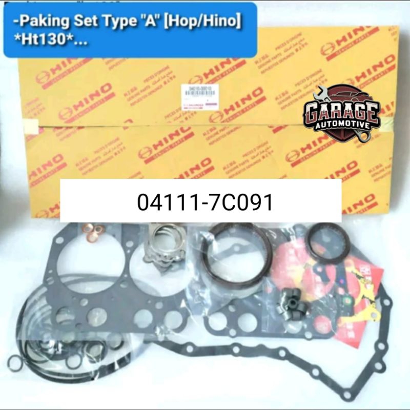 PACKING SET TYPE A HT130 HINO DUTRO 04111-7C091