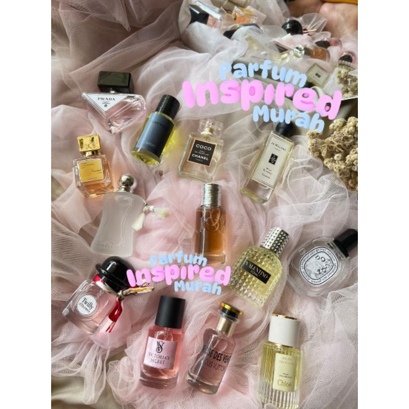 ‼️BACA DESKRIPSI‼️PARFUM INSPIRED BRANDED PARFUM INSPIRED PARFUM INSPIRED BOTOL KACA