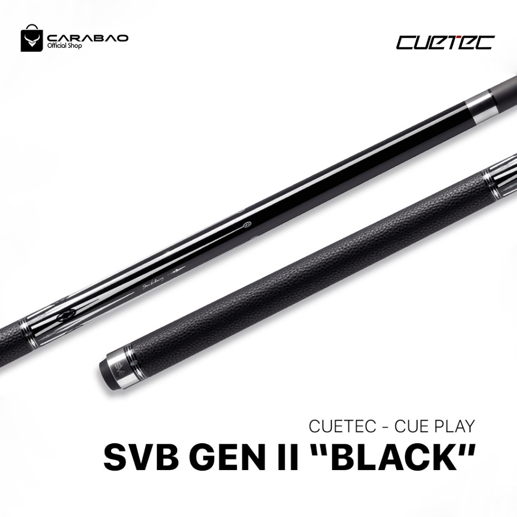 Cuetec SVB GEN II Black - Cue Stick Play Billiard