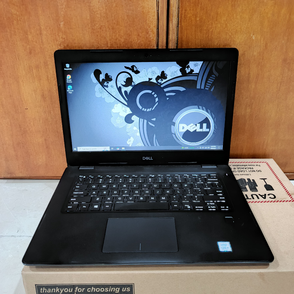Laptop Dell Latitude 3490, Procecor: Intel core i5 - 8250U, 4/256GB, #VGA, Black, BERGARANSI 