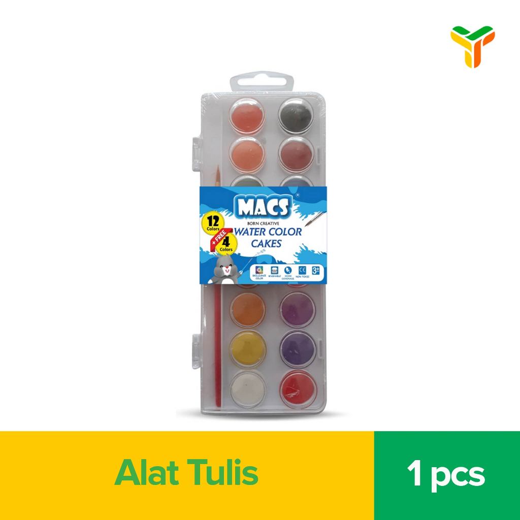 

Macs Water Color Cake 12 Color R0424