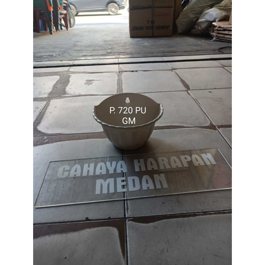pot bunga dinding 720 putih gm dan pot bunga dinding 725 putih gm