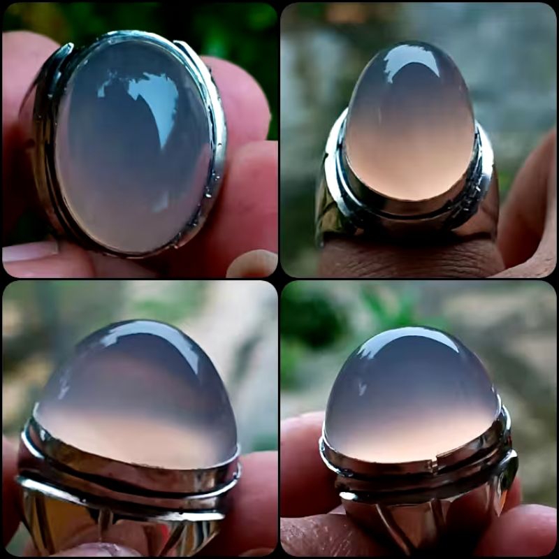 Natural Purple Chalcedony Top Luster From Obi Island - market Name Bacan Obi Kelo Ungu Nggiwang  - N