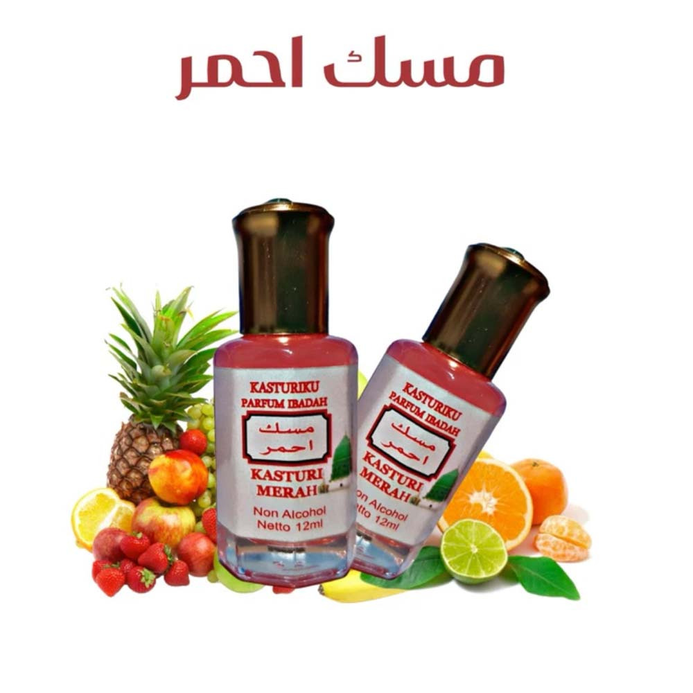 Bibit Parfum Kasturi Merah 12 Original
