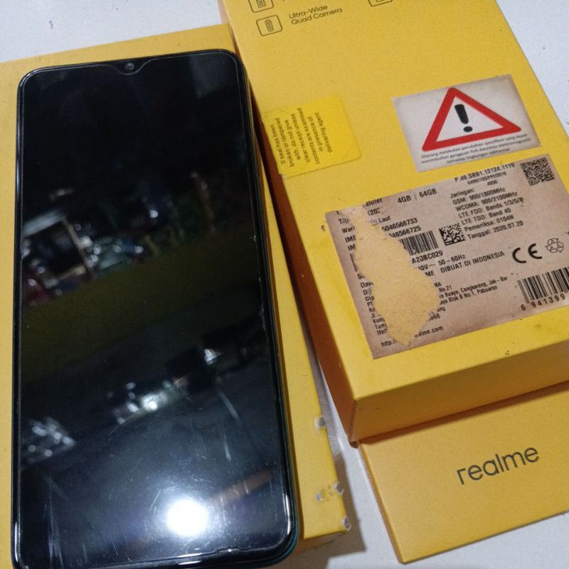 hp realme 5i bekas pemakaian cewek