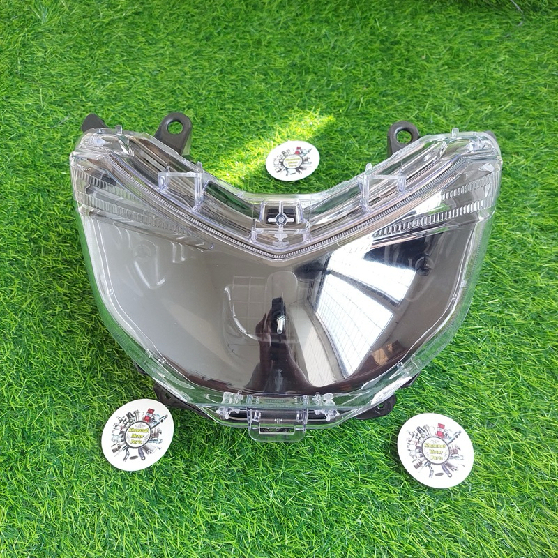 Batok Reflektor Kosongan Set Mika Lampu Depan NMax Old Lama 2015 - 2019