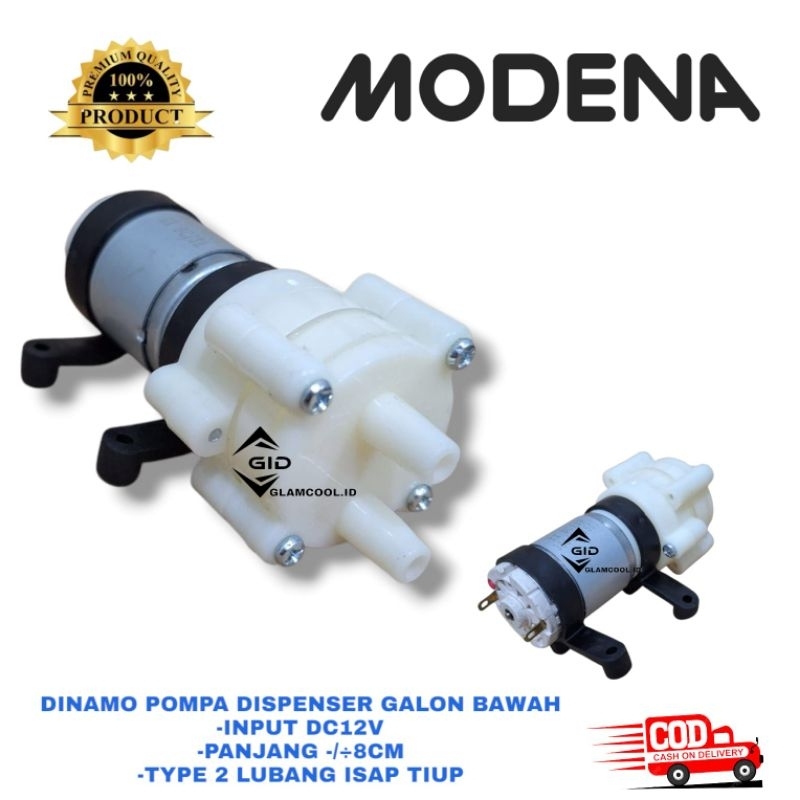 MODENA PUMP | POMPA AIR DISPENSER GALON BAWAH MODENA DINAMO