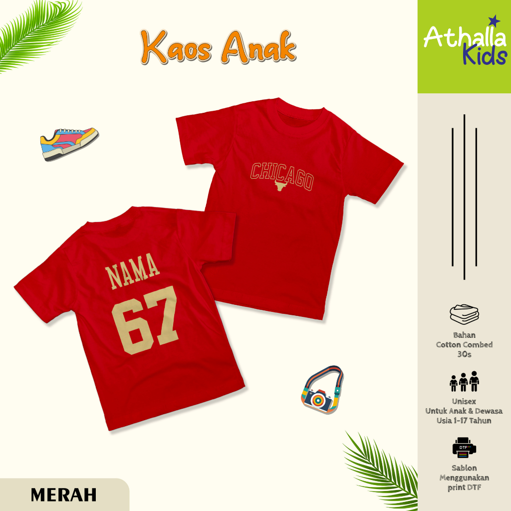 Baju Kaos Anak & Dewasa Club Basket NBA Jordan Unisex GRATIS REQUEST NAMA & NOMOR