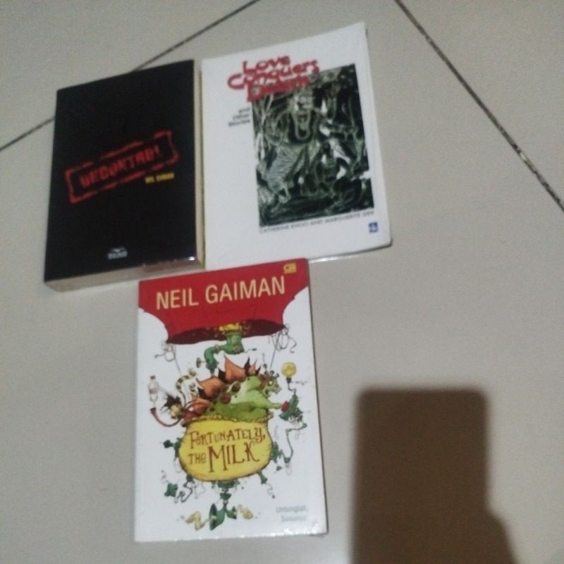 uncontrol, love conquers death, fortunately the milk Neil gaiman