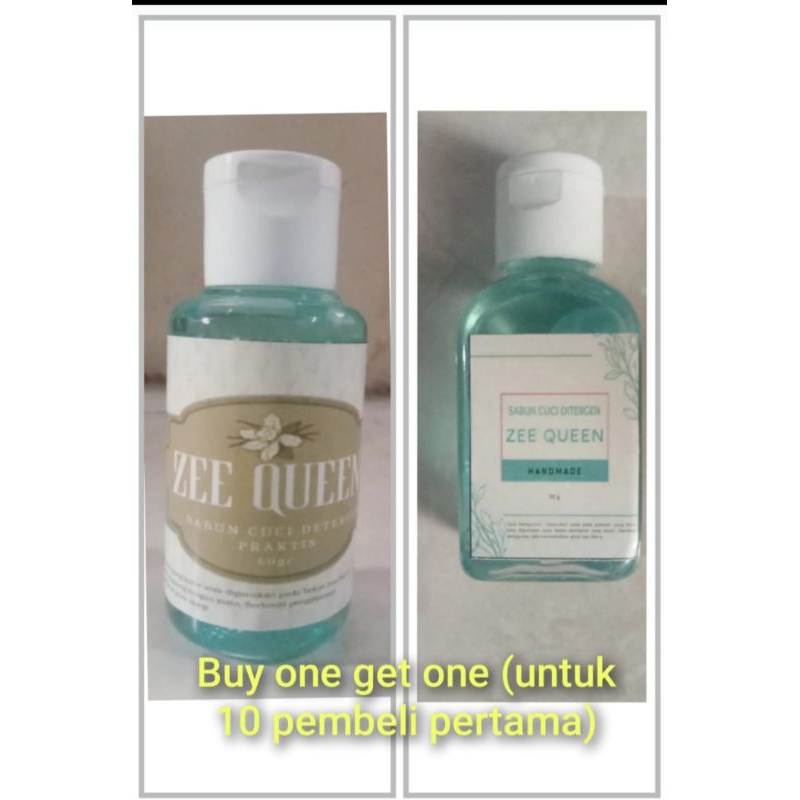 Buy One Get One Sabun Cuci Travel Size/Sabun Cuci Pembalut Zee Queen