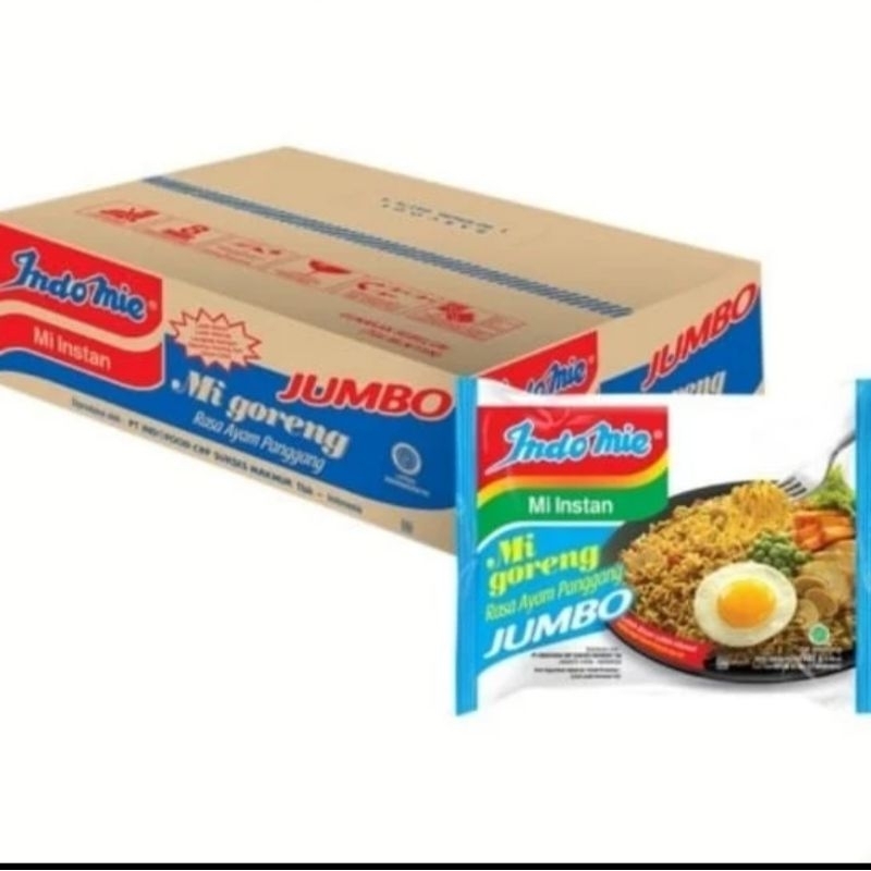 

Indomie goreng jumbo ayam panggang karton