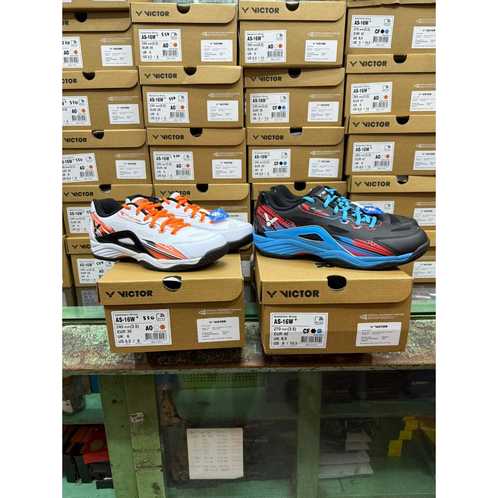 Sepatu Badminton VICTOR AS-16W+ / AS 16W+ ORIGINAL