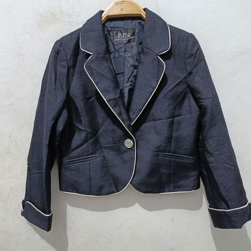 Blazer Anak model crop brand Hiromichi Nakano size 120
