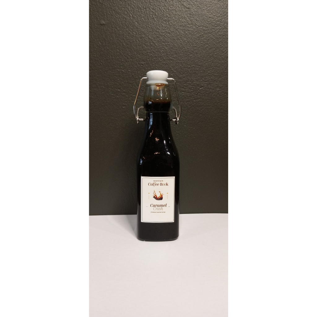 

Syrup CaramelCrush Homemade|Sirup alami|Sirup Organik| Sirup Flavoured Minuman Bartender - CoffeBook