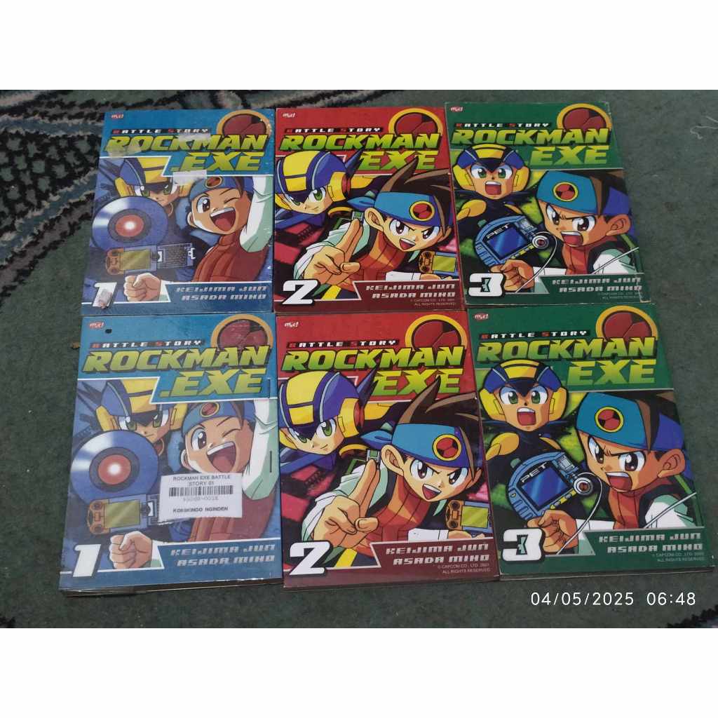 Manga - Rockman Exe Battle story