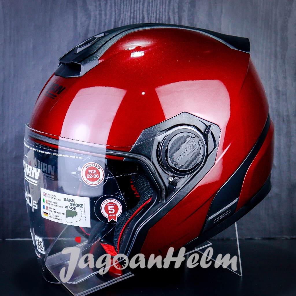 NOLAN HELM N405 CLASSICO  NOBILE NCOM #321 | RED | N-405 DOUBLE