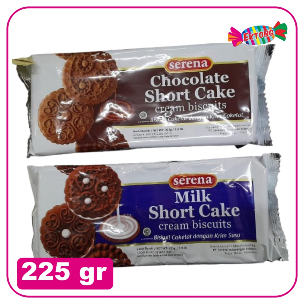 

Serena Chocolate / Milk Short Cake - Cream Biscuits