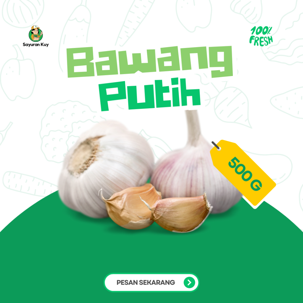 

Bawang Putih Honan/Honam Banci 500 gram