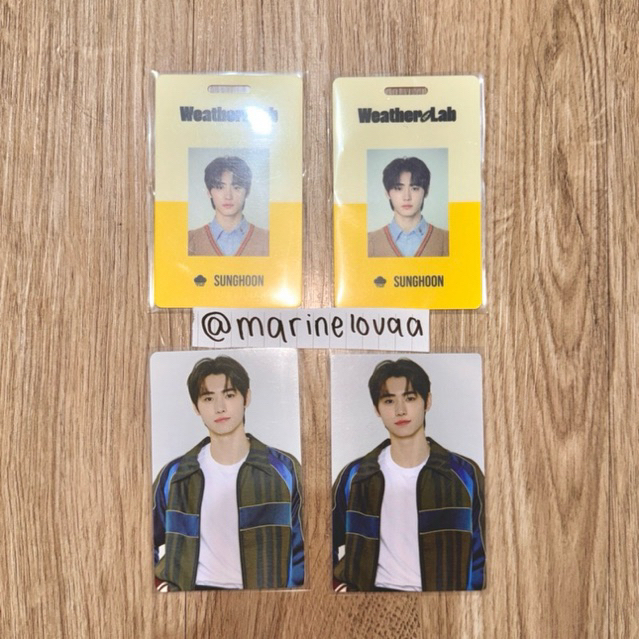 READY STOCK Sunghoon Enhypen Photocard Card Wallet Cawall ID Card Season Greeting 2022 IDC SG22