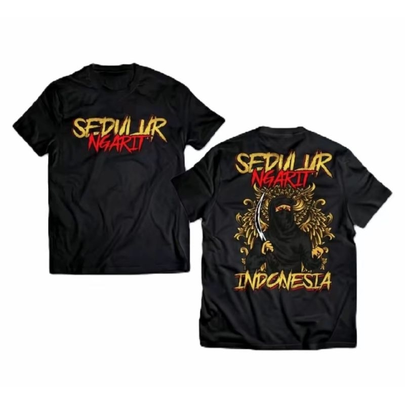 KAOS SEDULUR NGARIT INDONESIA MODEL NINJA NGARIT