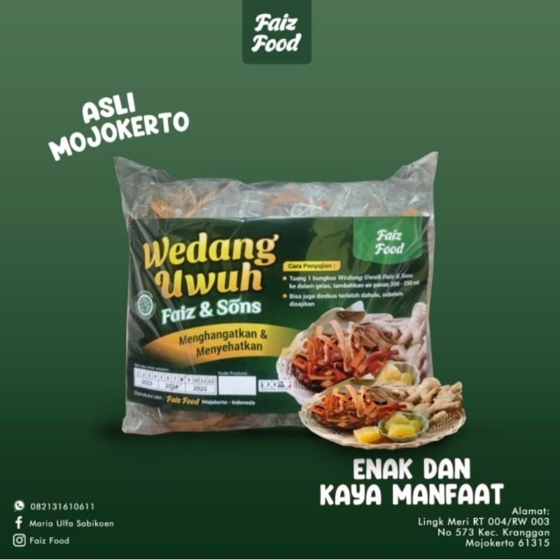 

FAIZFOOD Isi 10pcs Wedang Uwuh Premium Asli Mojokerto Halal Antioksidan Herbal