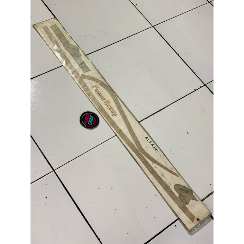 Striping Yamaha Alfa 1988 Warna Hitam CKD