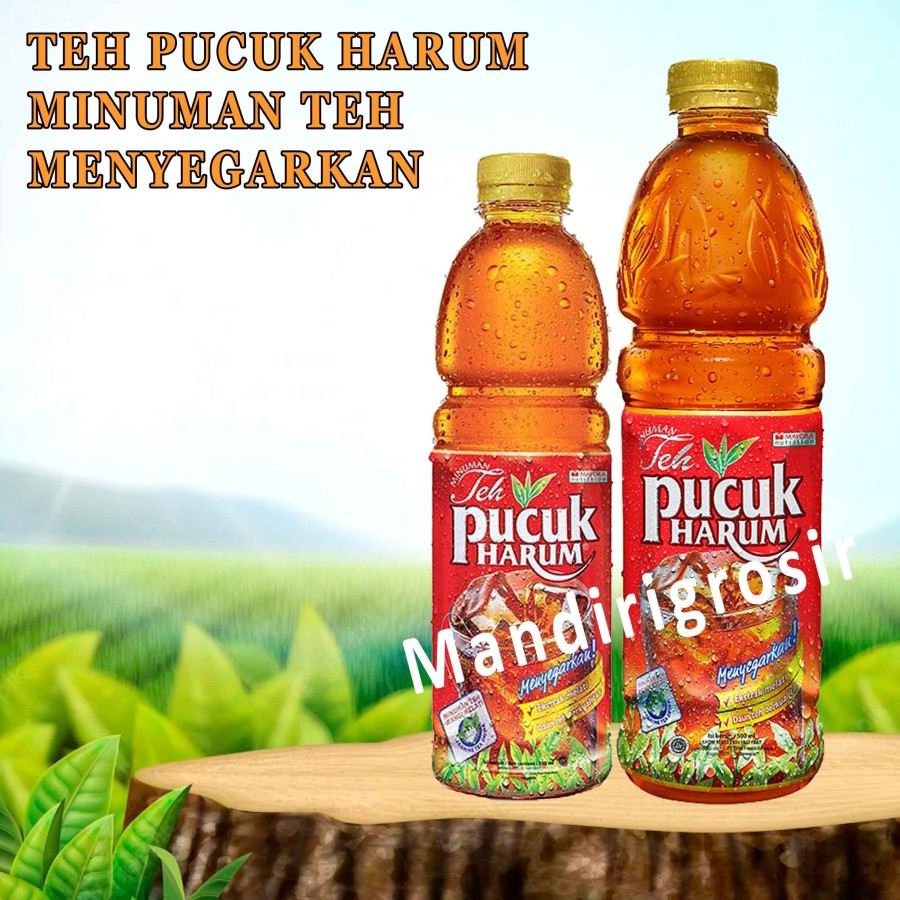 

Teh Pucuk Harum 350ml Minuman Teh Botol Segar Siap Minum Rasa Asli Original
