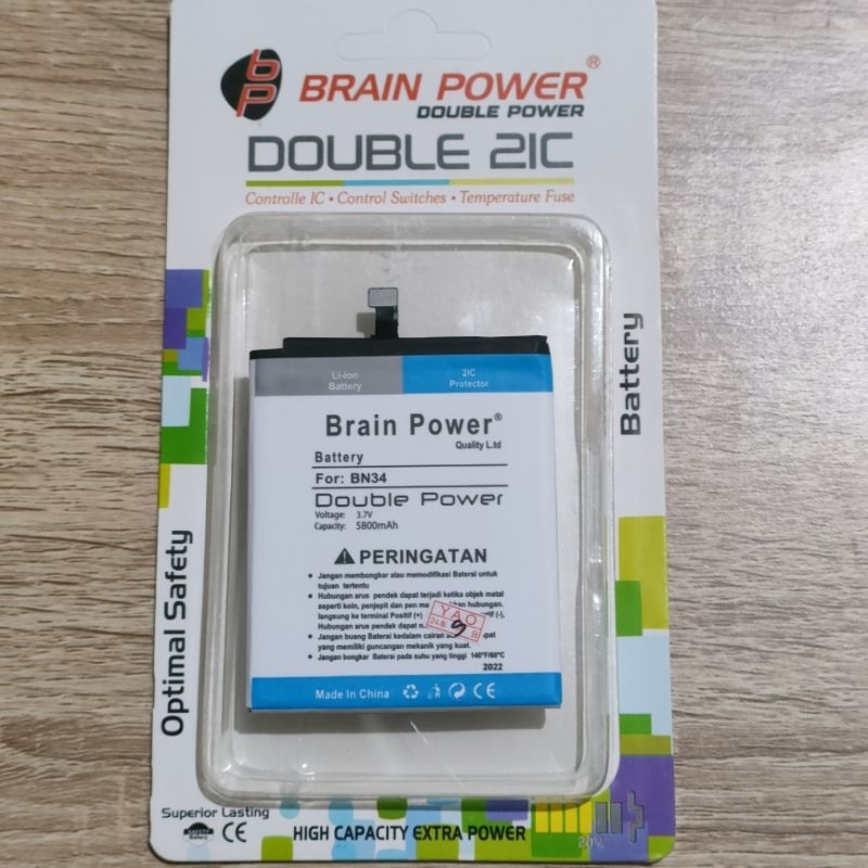 Baterai Batre BN30 Compatible for Xiaomi Redmi 4A BN-30 Double Power Battery Hp