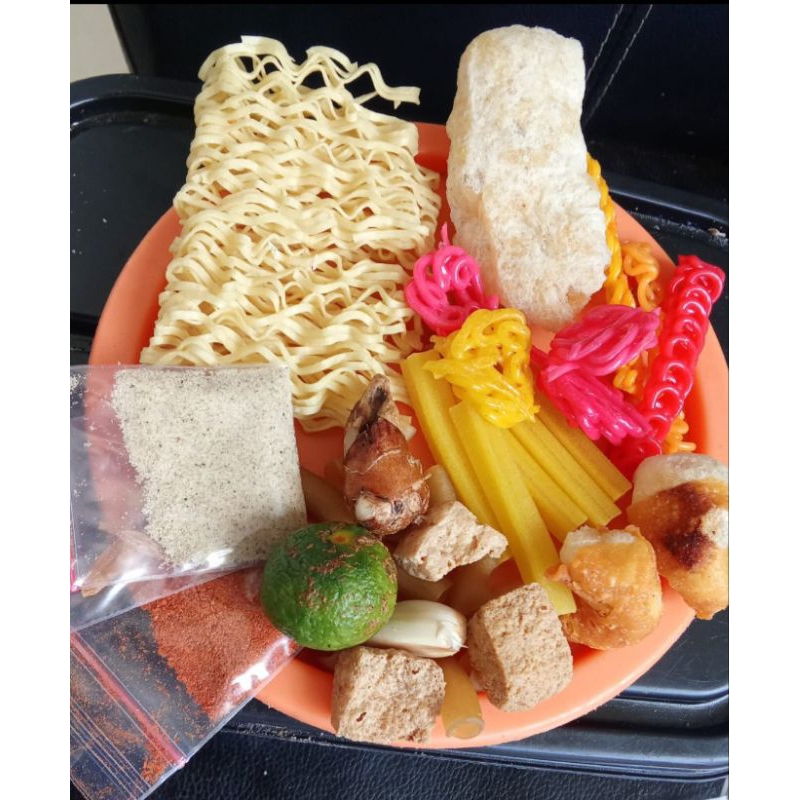 

Seblak instan/seblak ekstra pedas