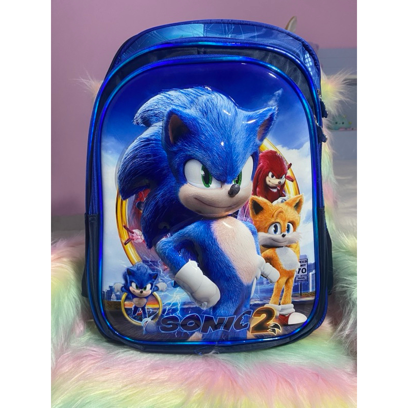 Tas ransel anak SD cowok cewek / tas import anti air / tas karakter sonic marvel astronot melody cin