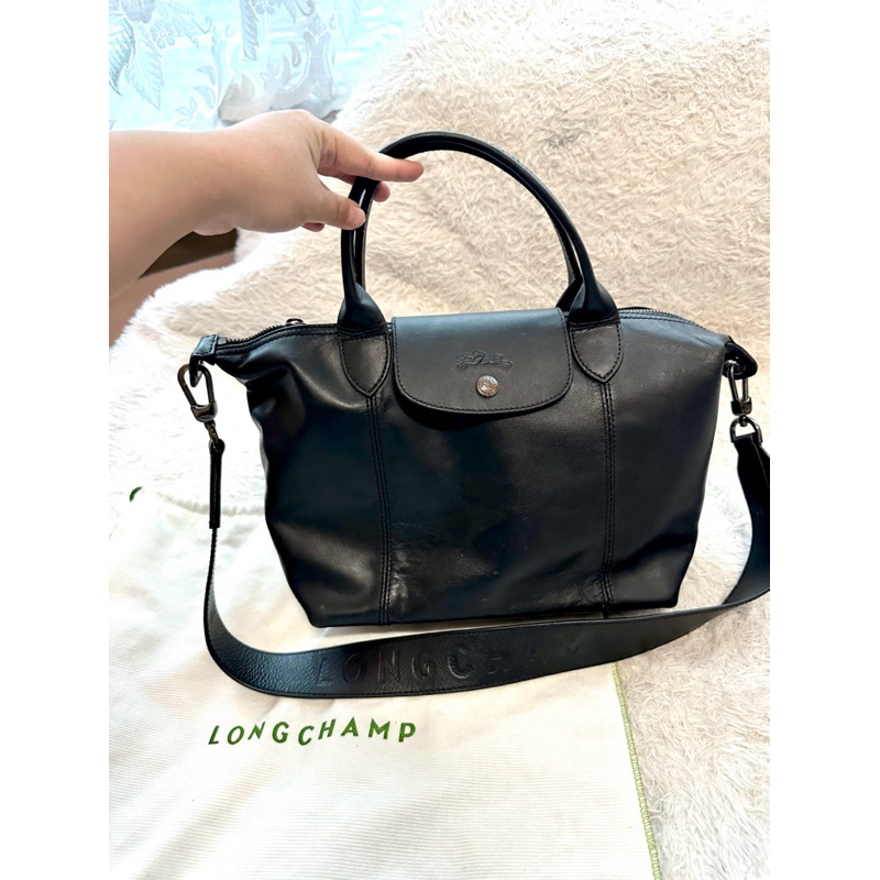 L0NGCHAMP LC CUIR MEDIUM ORIGINAL PRELOVED