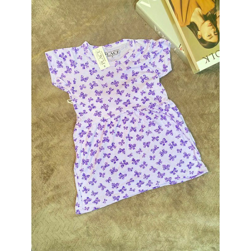 Dress anak perempuan The Children Place toddler daily dress, dress harian anak perempuan 3-4 tahun