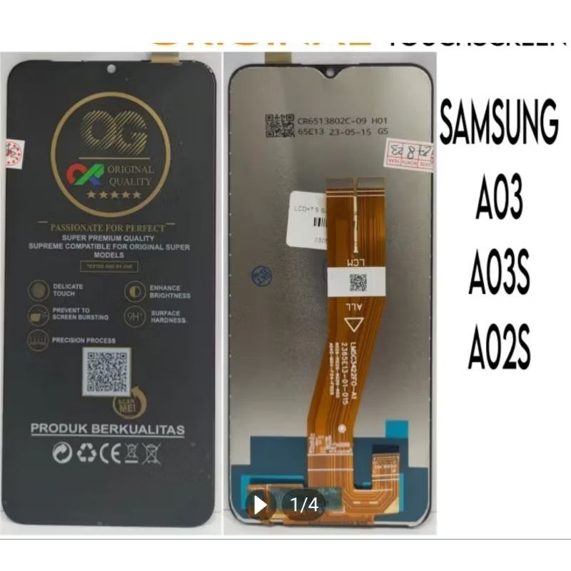 LCD TOUCHSCREEN SAMSUNG A03/ A03S / A02S ORIGINAL