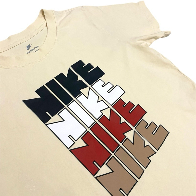 Nike Yellow Print T - Shirt Wanita