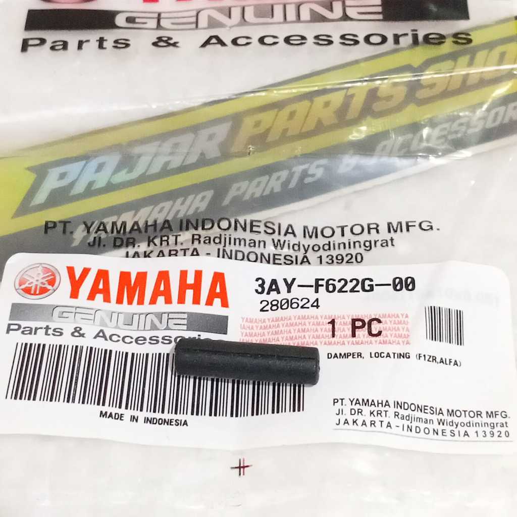 KARET DAMPER BATOK LAMPU DEPAN FIZR F1ZR ALFA VEGA R LAMA ORIGINAL 3AY-F622G-00