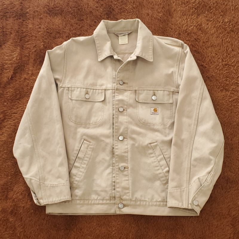 Carhartt Trucker Jacket Vintage Duck Canvas Jaket